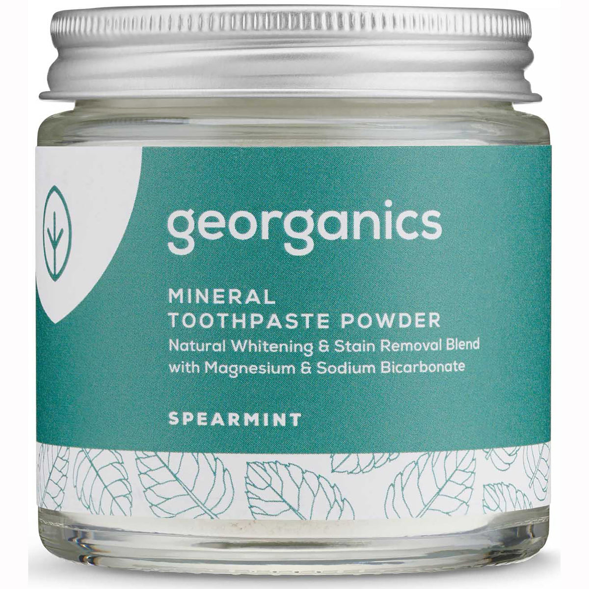 Buy Georganics Toothpaste Powder Spearmint | MyPure – mypure.co.uk