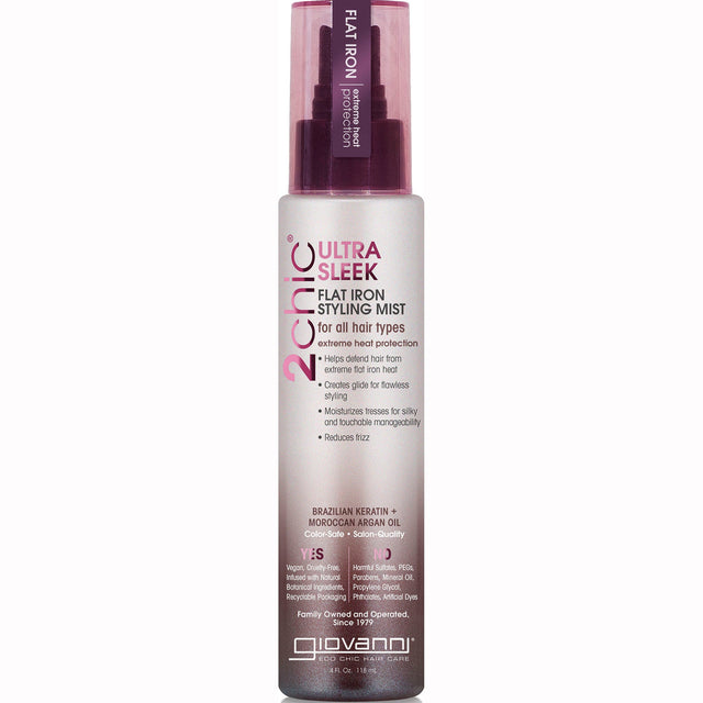 Ultra - Sleek Flat Iron Styling Mist - mypure.co.uk