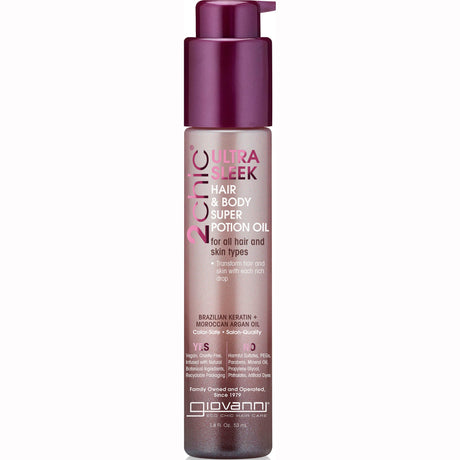 Ultra - Sleek Hair & Body Super Potion Oil - mypure.co.uk