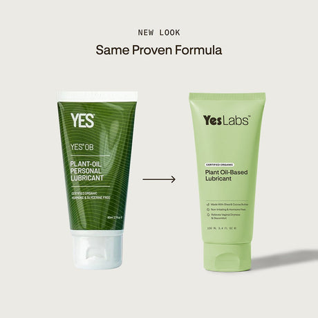 YES Plant Oil-Based Organic Lubricant - mypure.co.uk