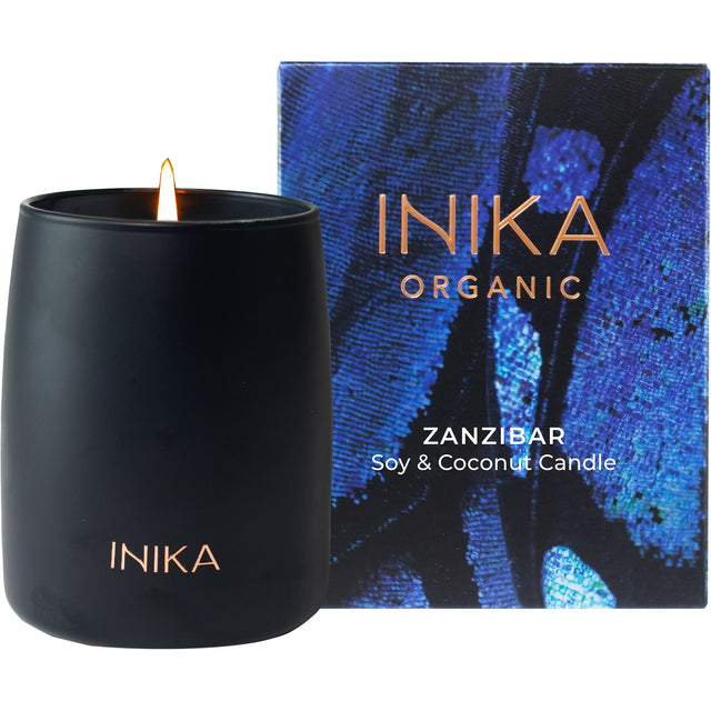Zanzibar Soy & Coconut Candle - mypure.co.uk
