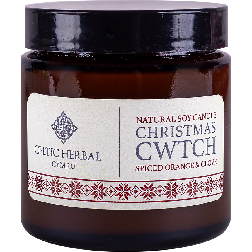 Christmas Cwtch | Soy Candle with Spiced Orange & Clove