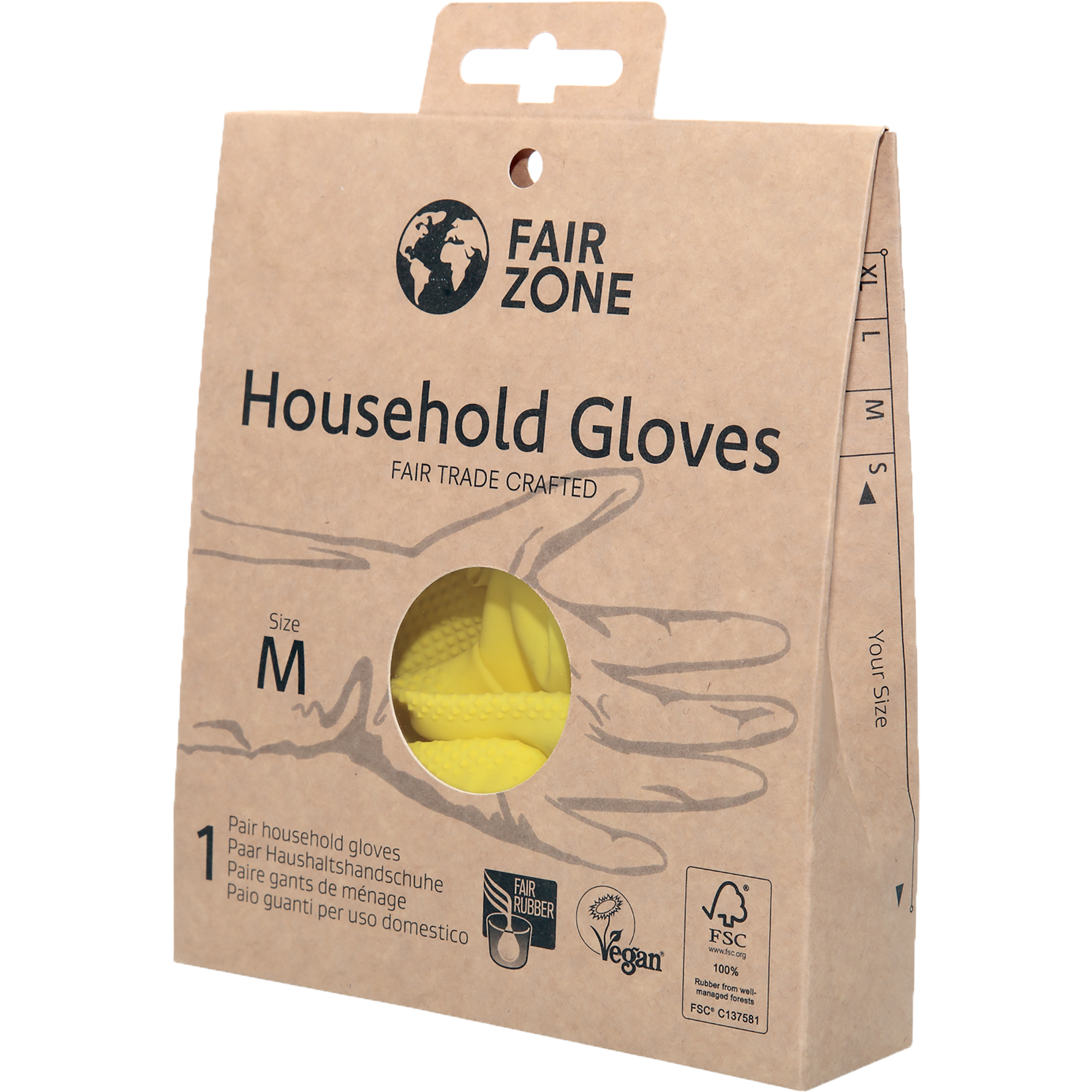 Rubber Cleaning Gloves