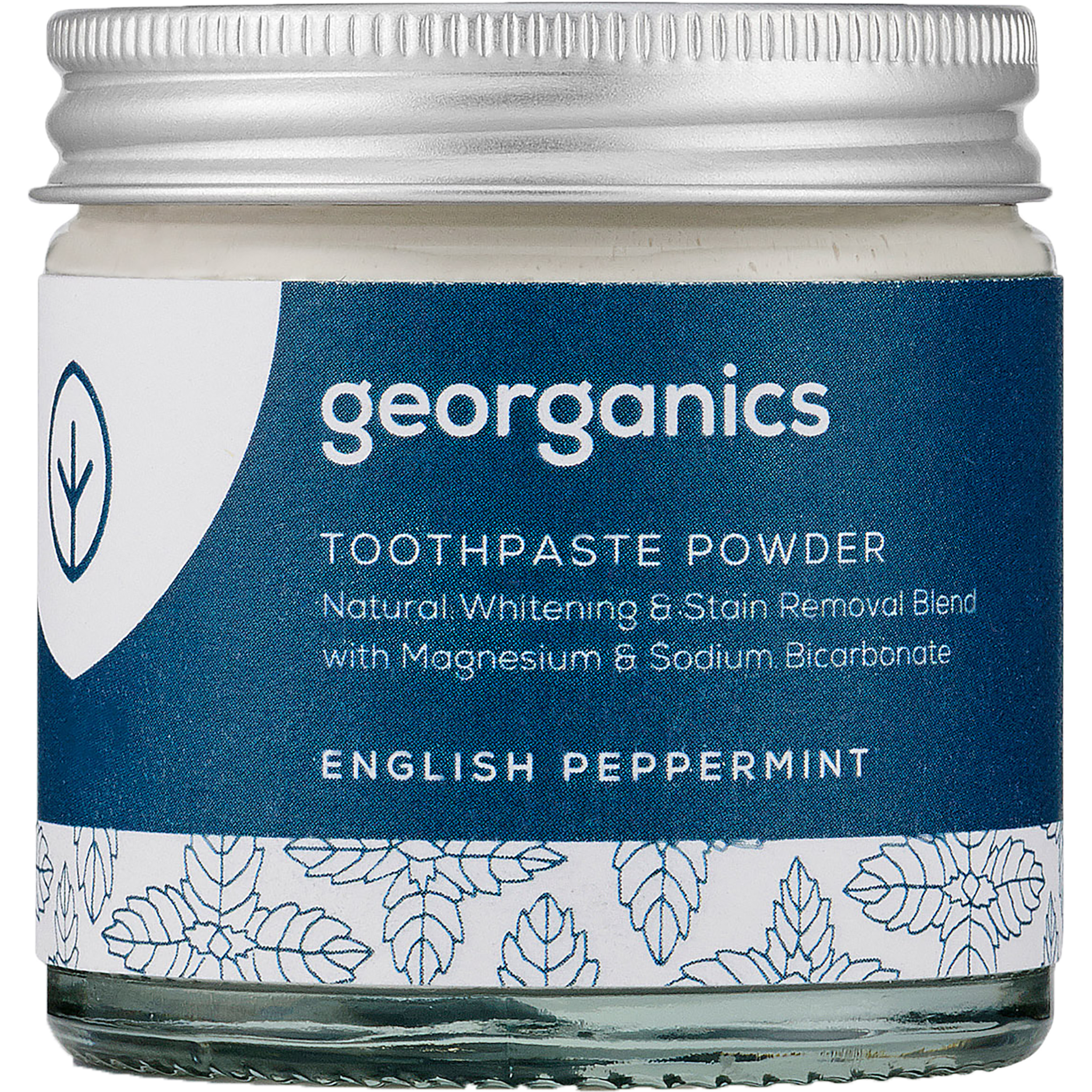 Georganics Toothpaste Powder English Peppermint Natural Body Care-Image 1