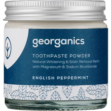 Georganics Toothpaste Powder English Peppermint Natural Body Care-Image 1