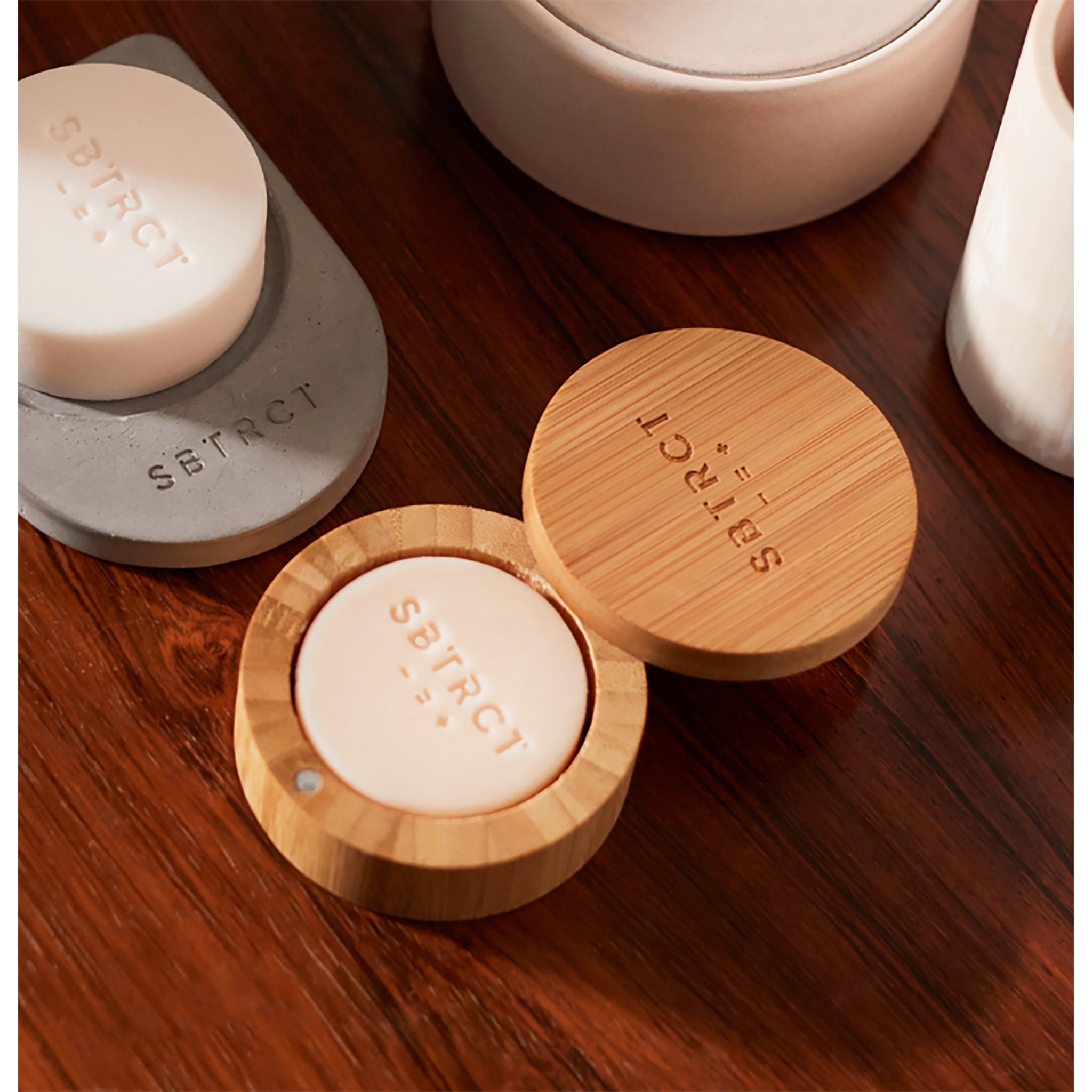 Bamboo Pot for Moisturising Facial Balm