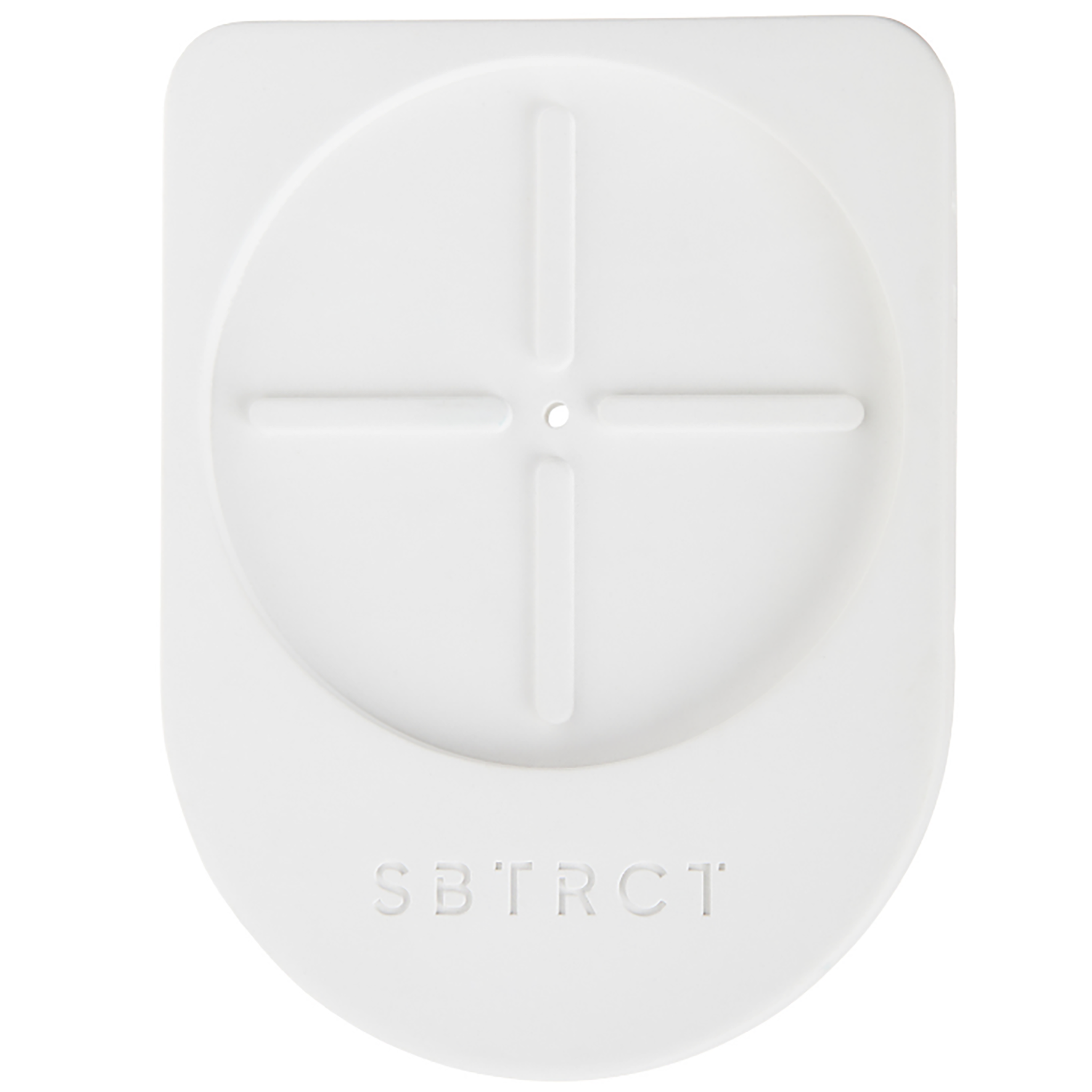 White Diatomite Dish for Gentle Foaming Cleanser