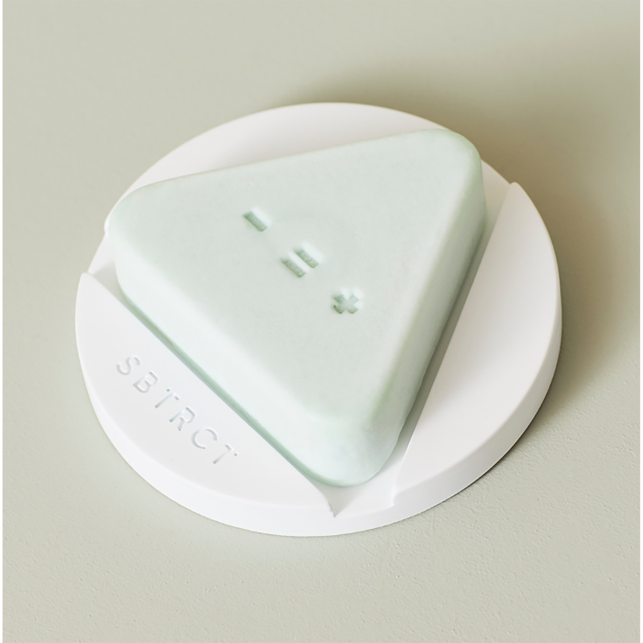 White Diatomite Dish for Clarifying Facial Exfoliator