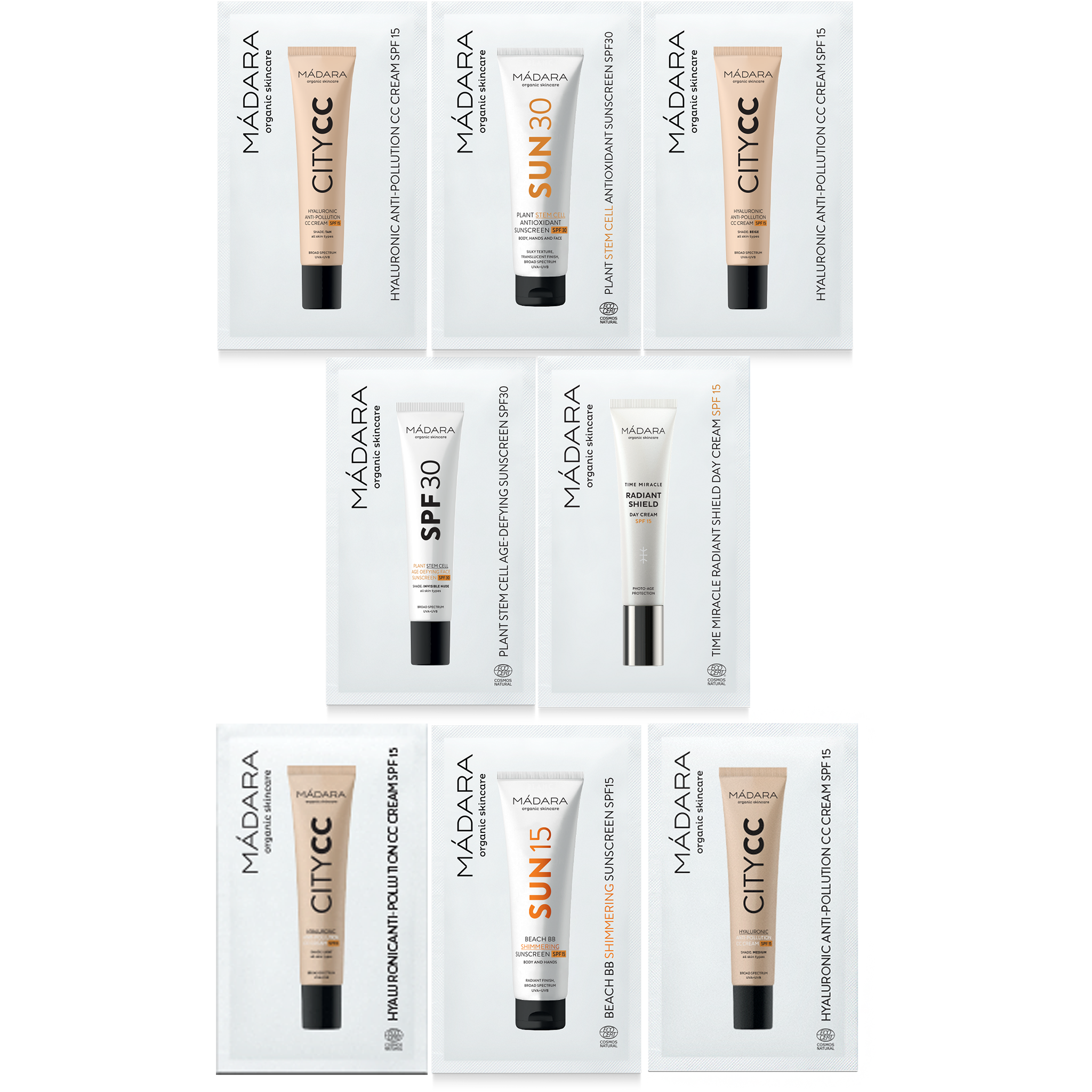 MADARA Sample Sachet Variety Pack - Free with £60 Spend