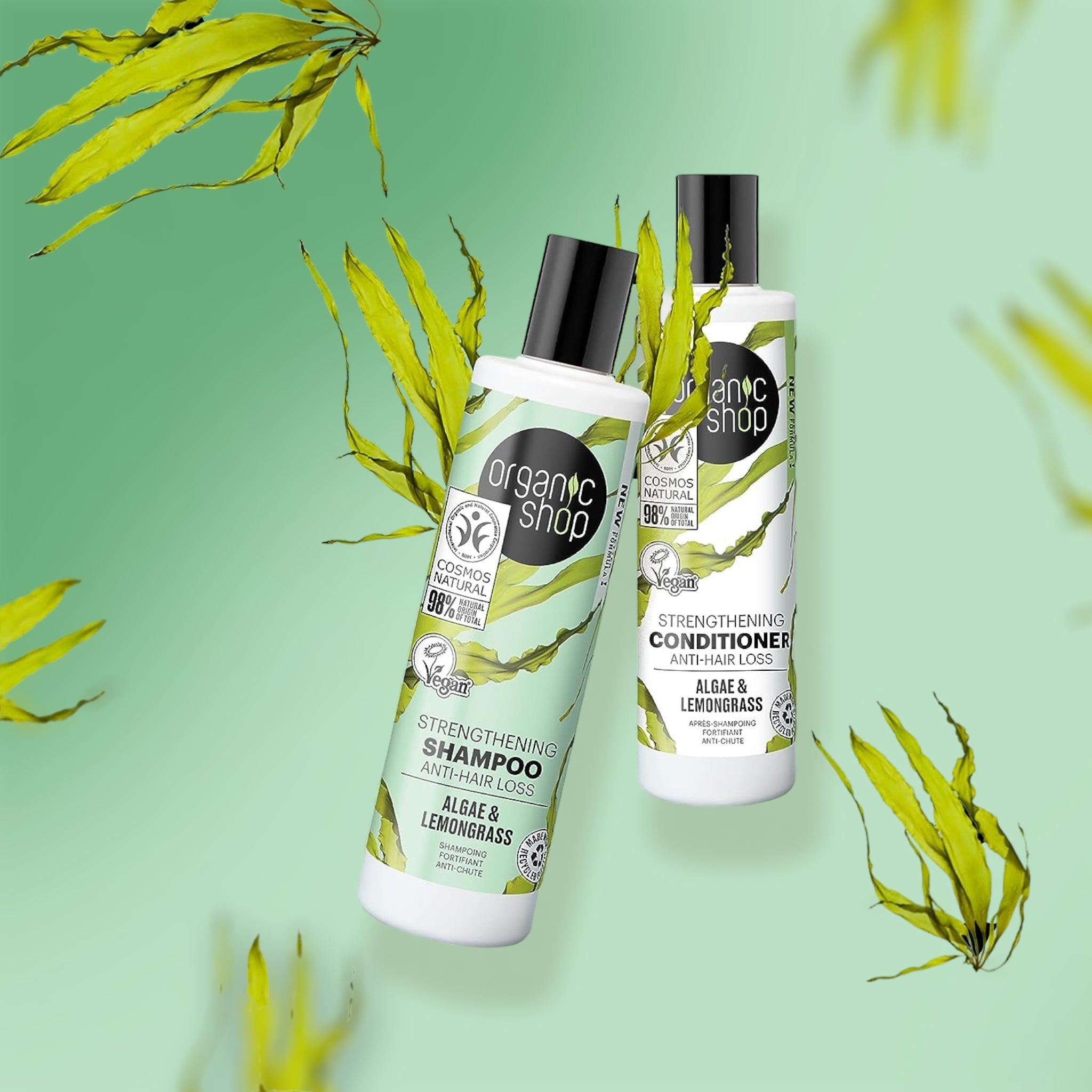 Algae & Lemongrass Strengthening Conditioner - mypure.co.uk