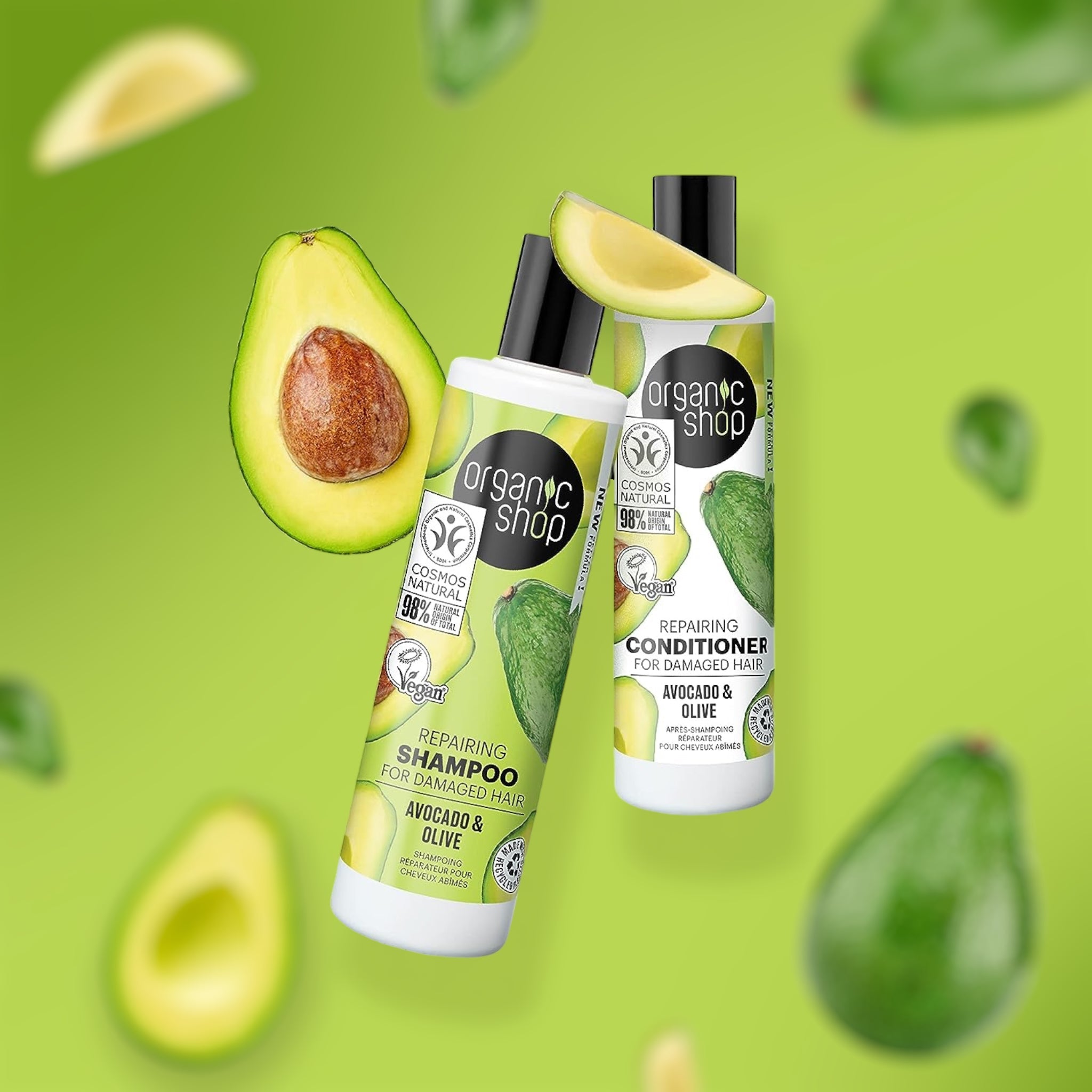 Avocado & Olive Repairing Shampoo - mypure.co.uk