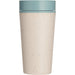 **BACK SOON** Reuseable Coffee Cup - Cream & Faraway Blue 12oz - mypure.co.uk