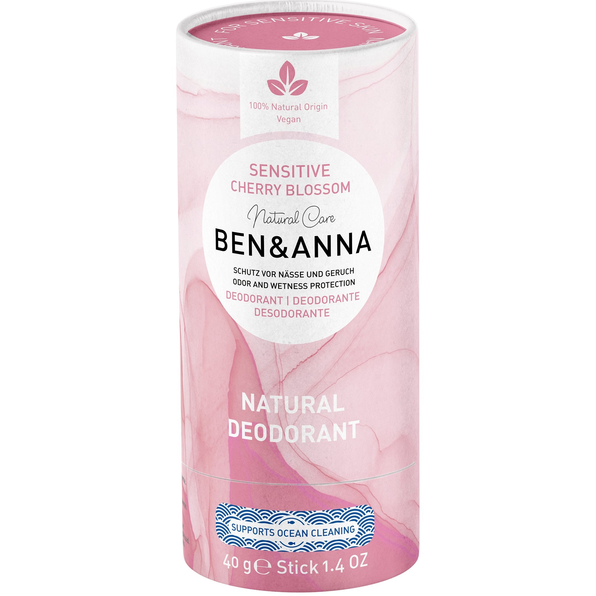 ***BACK SOON***Natural Soda Deodorant Stick | Sensitive Cherry Blossom - mypure.co.uk