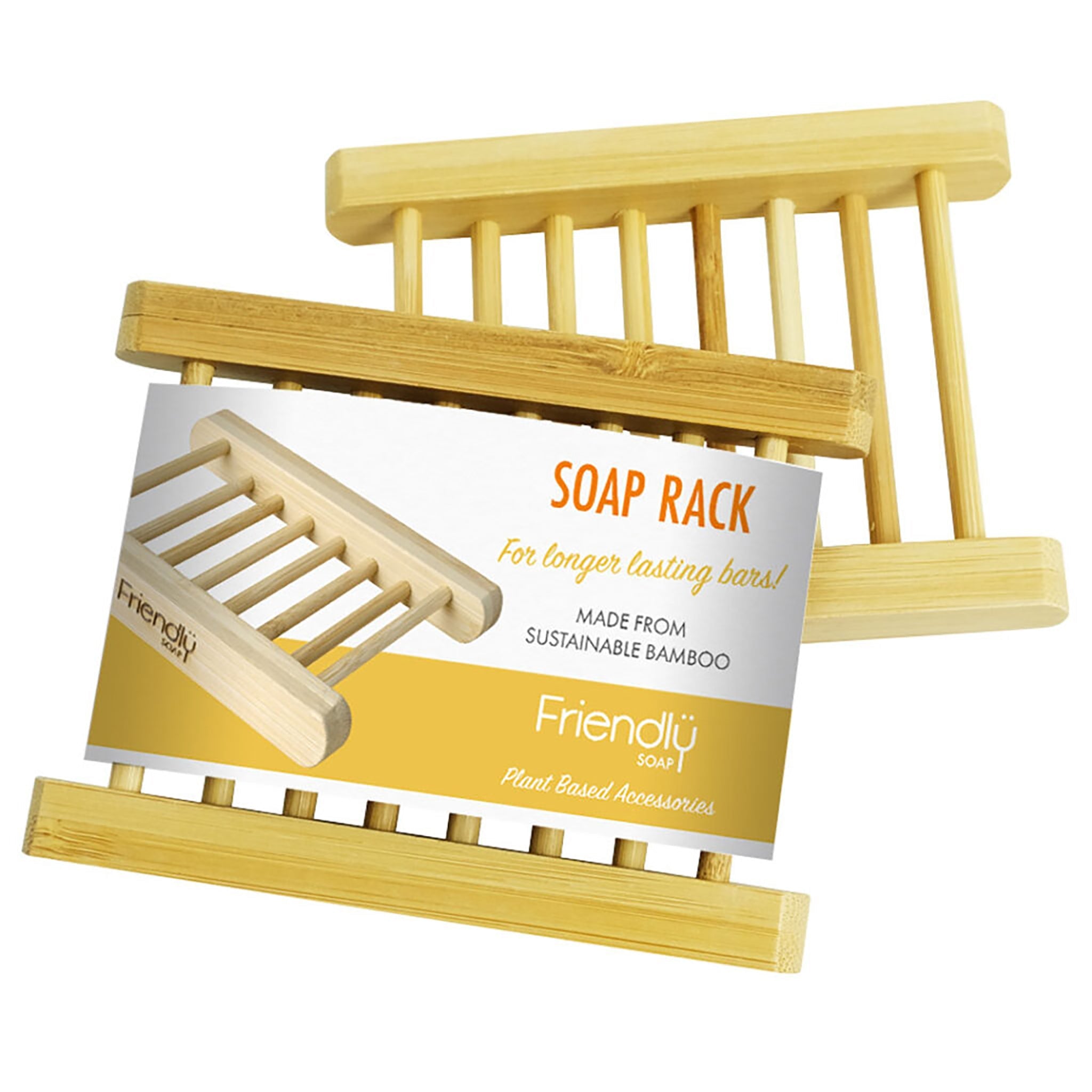 Bamboo Soap Rack - mypure.co.uk