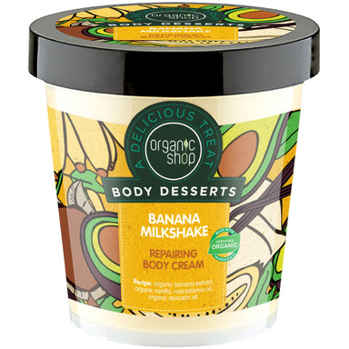 Body Dessert Banana Milkshake Repairing Body Cream - mypure.co.uk