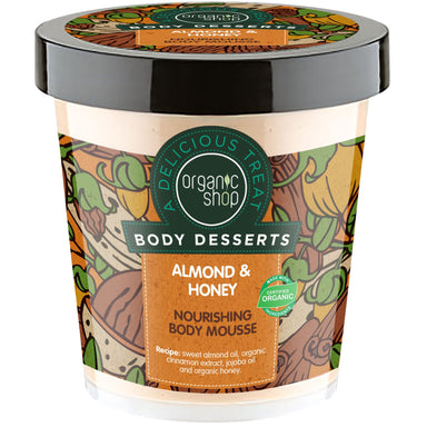 Body Desserts Almond & Honey Nourishing Body Mousse - mypure.co.uk