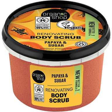 Body Scrub Juicy Papaya - mypure.co.uk