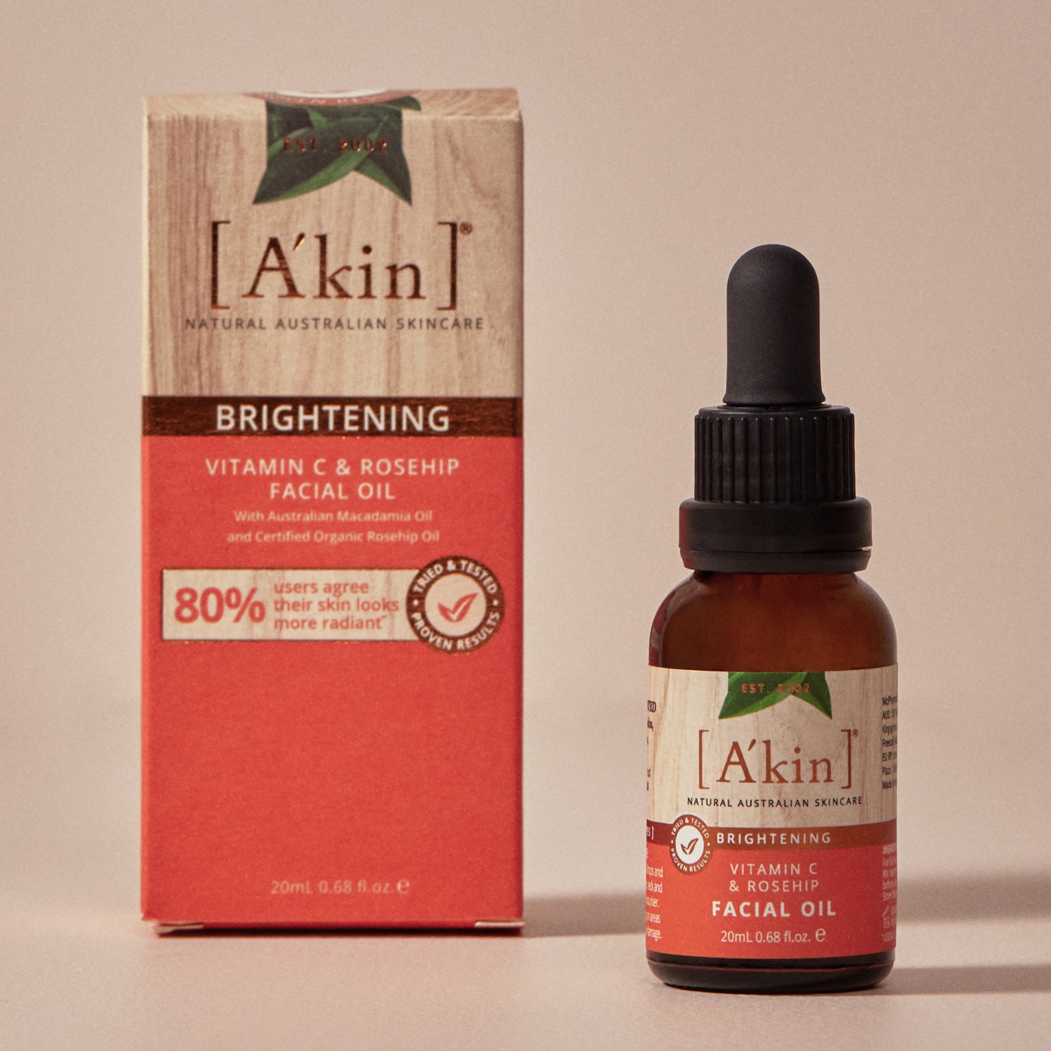 Brightening Rosehip Facial Oil with Vitamin C