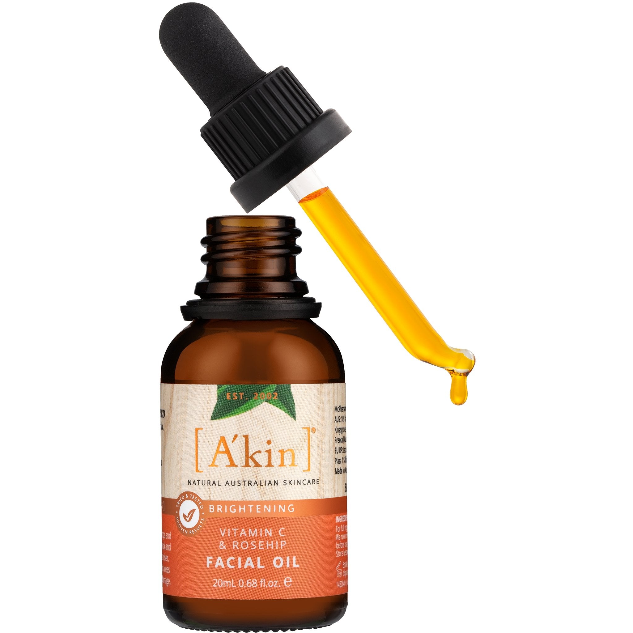Brightening Rosehip Facial Oil with Vitamin C