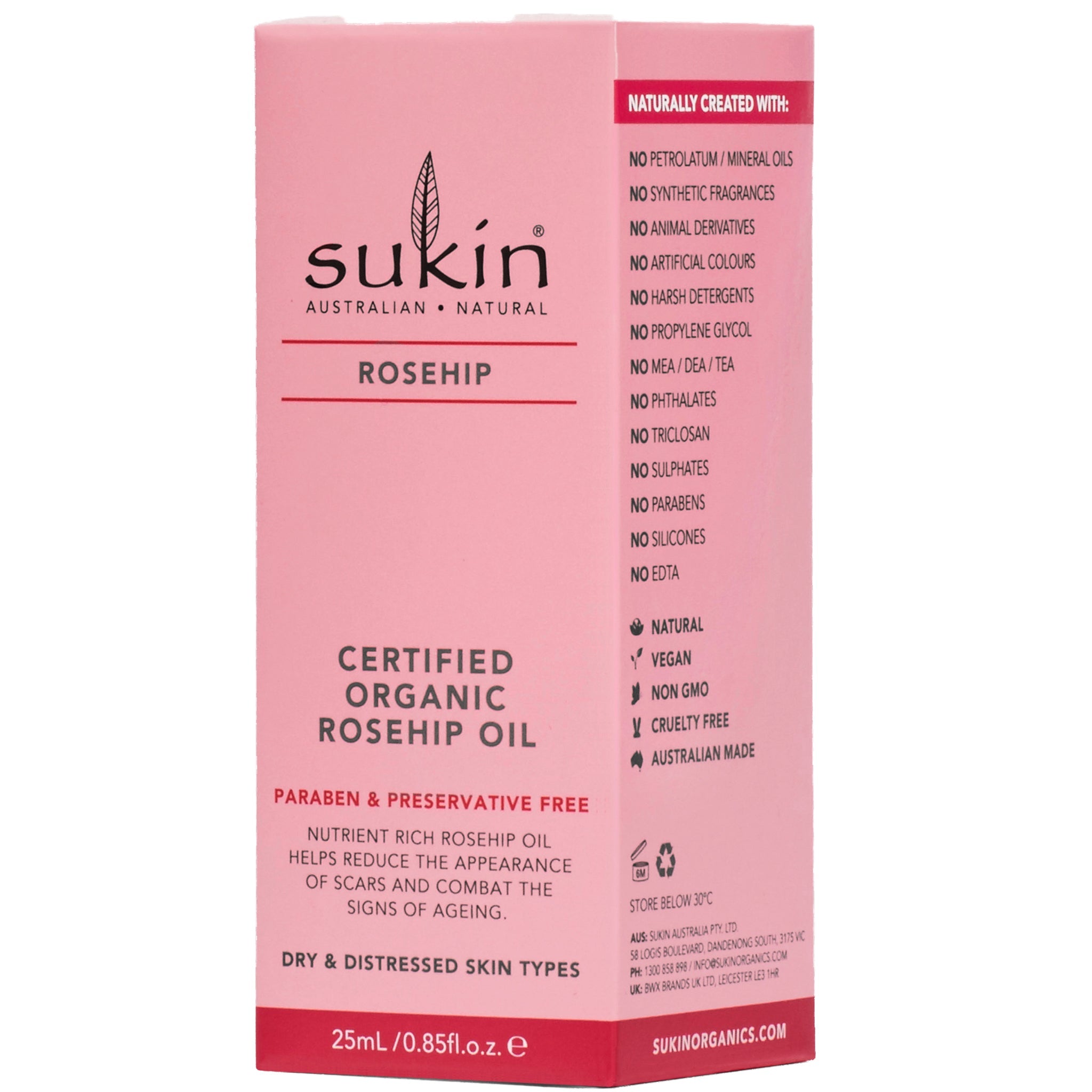 Rosehip | Certified Organic Rosehip Oil