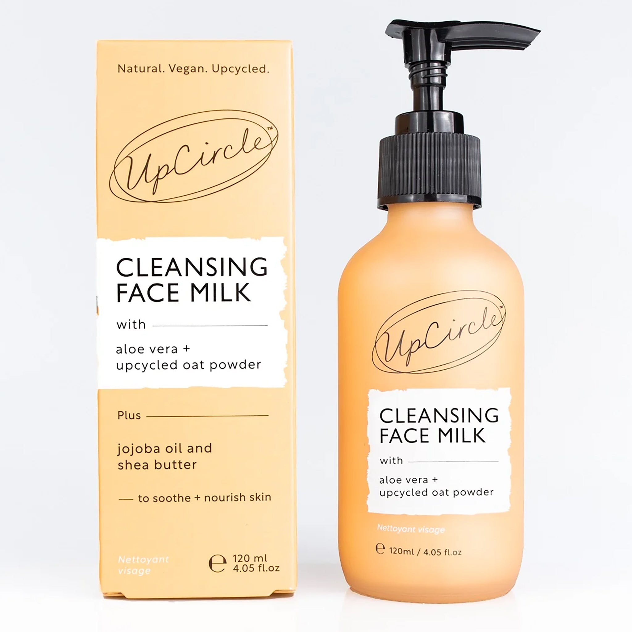 Clean face with milk discount