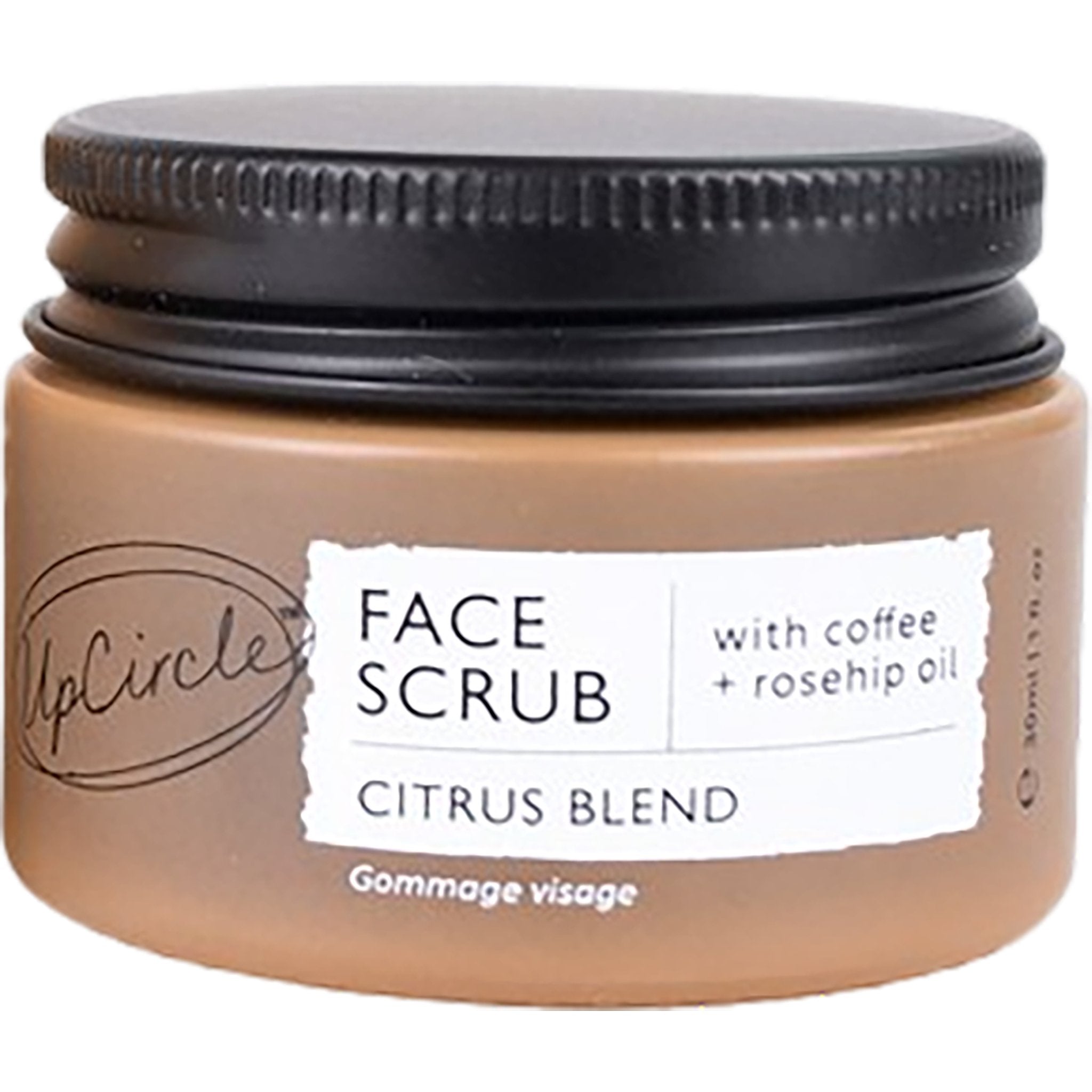Coffee Face Scrub - Citrus Blend for Dry Skin - mypure.co.uk