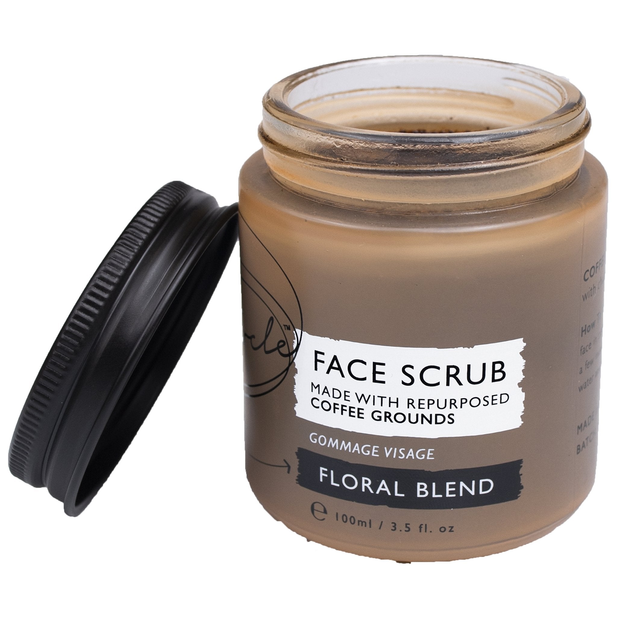 Coffee Face Scrub | Floral Blend for Sensitive Skin