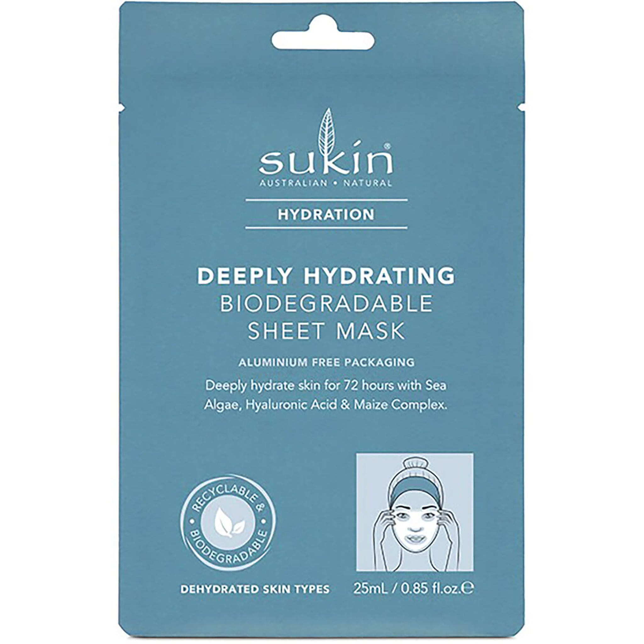 Hydration | Deeply Hydrating Biodegradeable Sheet Mask
