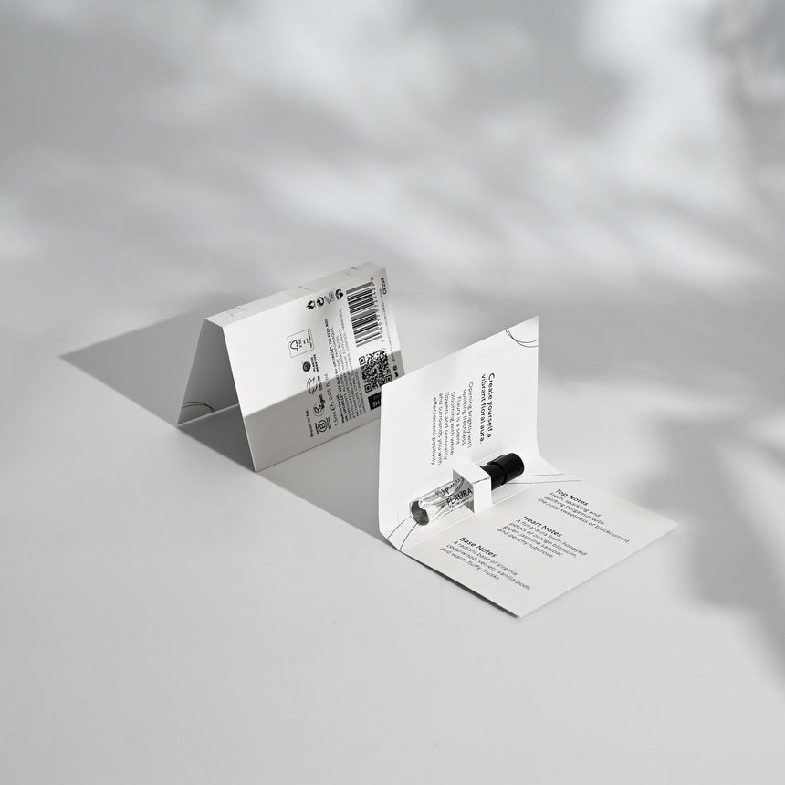 Eau De Parfum | Flaura & Santelle Sample Vials - mypure.co.uk