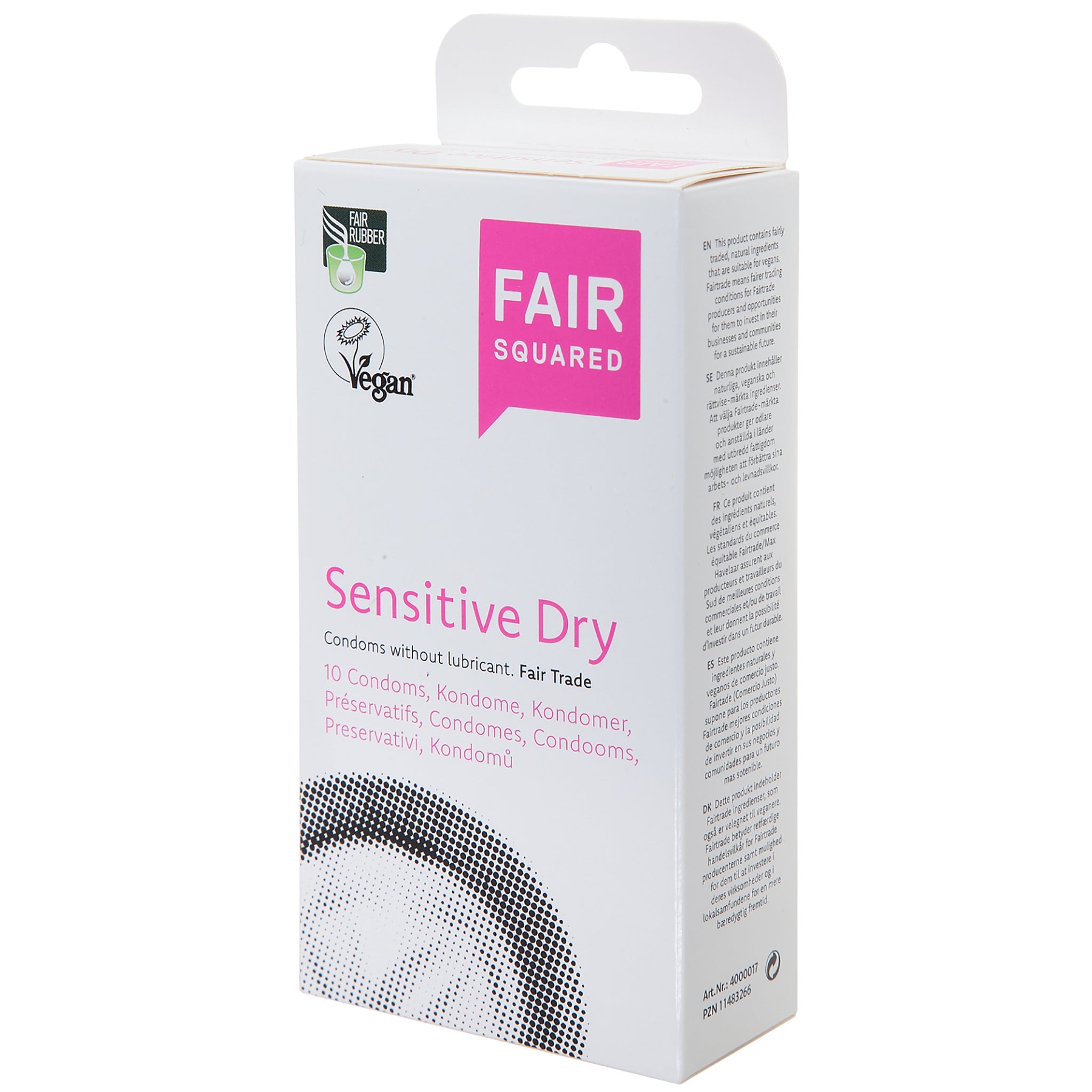 Fairtrade Ethical Condoms - Sensitive - mypure.co.uk