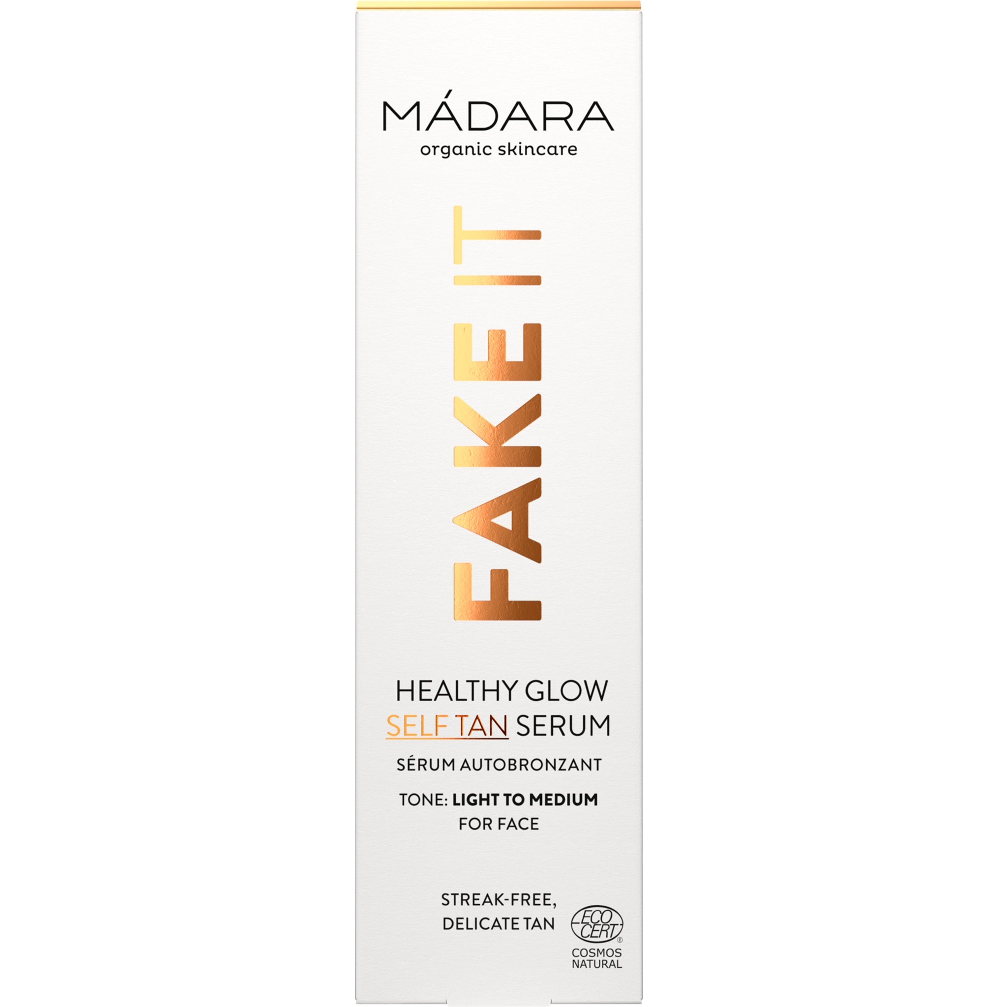 FAKE IT Healthy Glow Self Tan Serum - mypure.co.uk