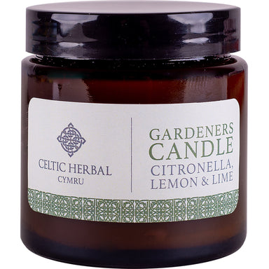 Gardeners Citronella, Lemon & Lime Soy Wax Candle - mypure.co.uk