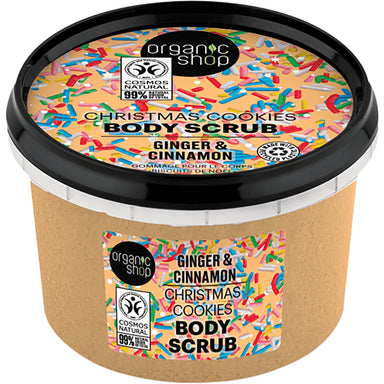 Ginger & Cinnamon Christmas Cookie Body Scrub - mypure.co.uk