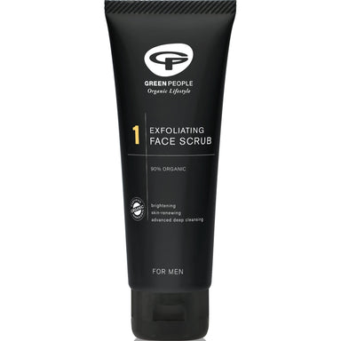 Green People for Men - No. 1 Exfoliating Face Scrub - mypure.co.uk