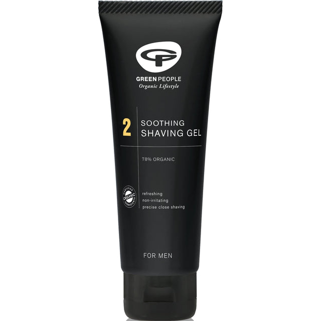 Green People for Men - No. 2 Soothing Shaving Gel - mypure.co.uk