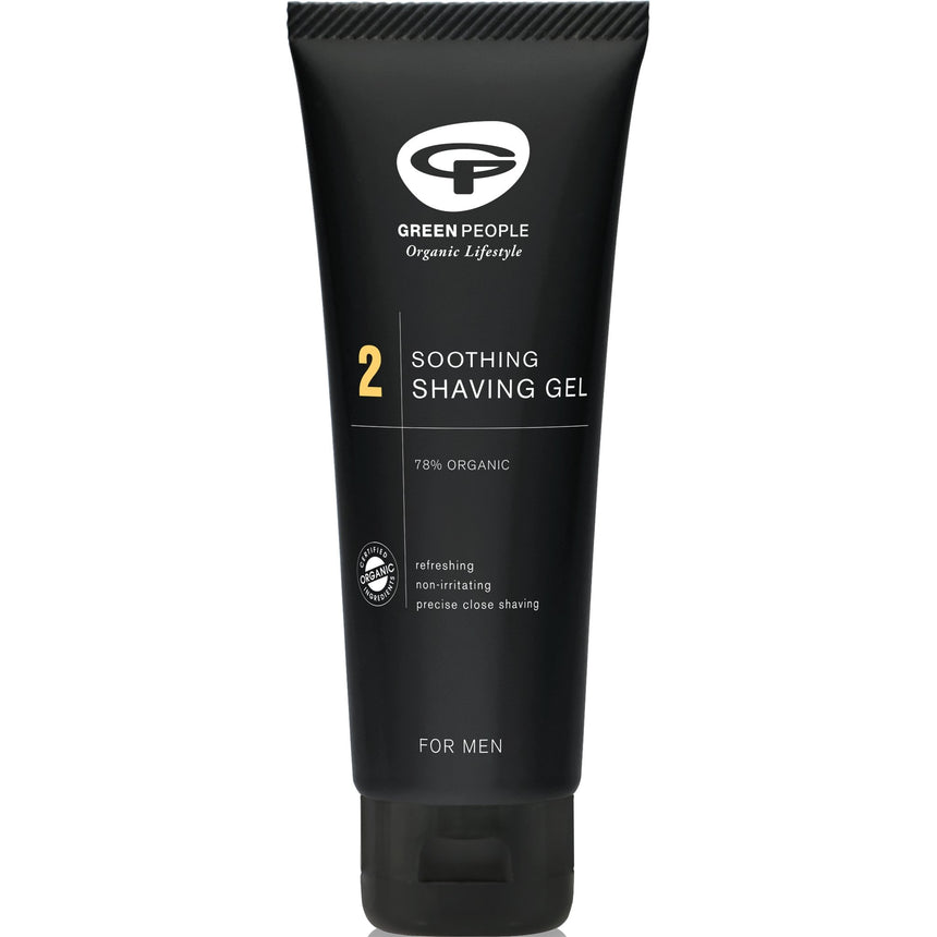 Green People for Men - No. 2 Soothing Shaving Gel - mypure.co.uk