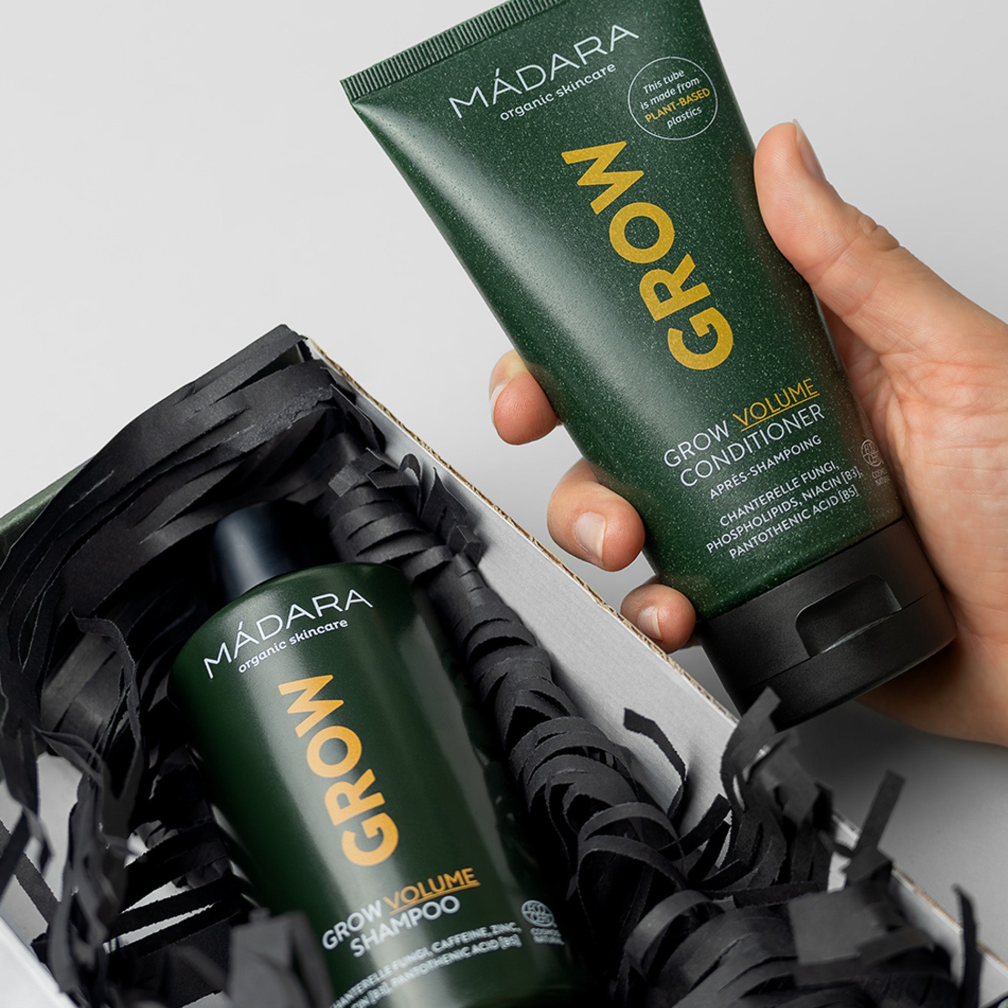 Grow Volume Hair Care Bestsellers Set - Worth £35.90 - mypure.co.uk