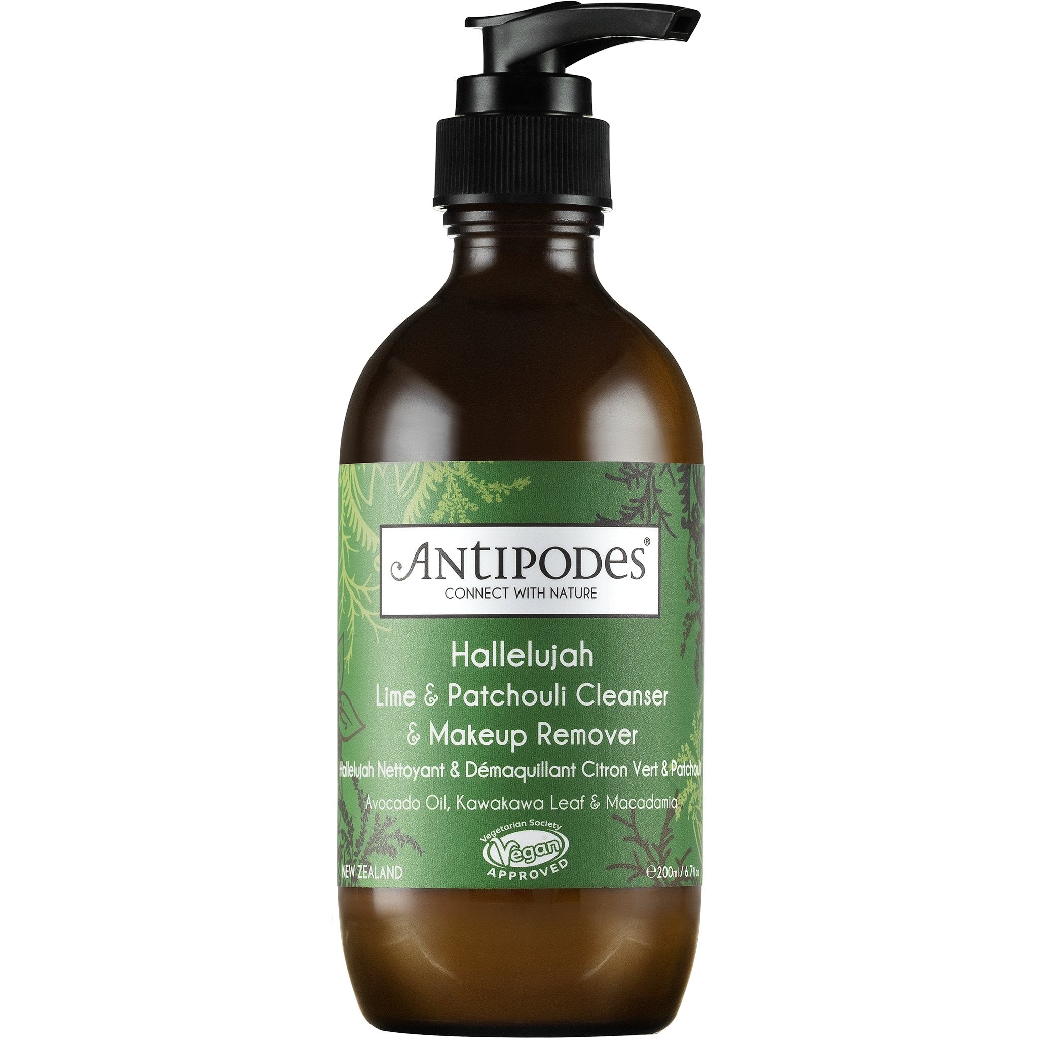 Hallelujah Lime and Patchouli Hydrating Cleanser - mypure.co.uk