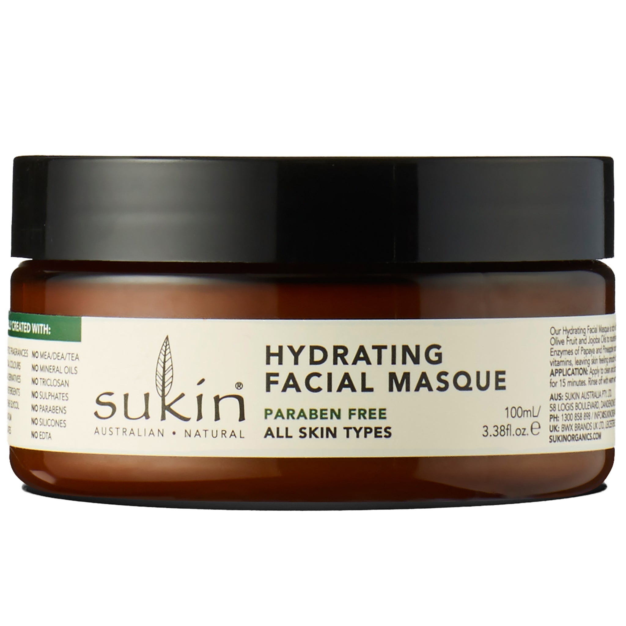 Hydrating Facial Masque - mypure.co.uk