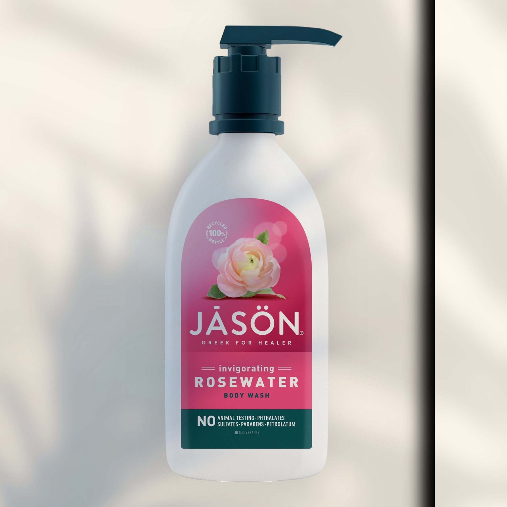 Invigorating Rosewater Body Wash - mypure.co.uk