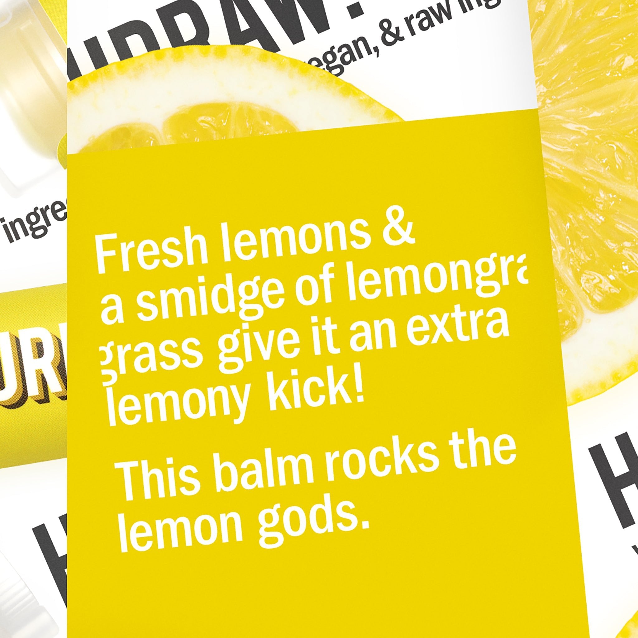 Lemon Lip Balm - mypure.co.uk