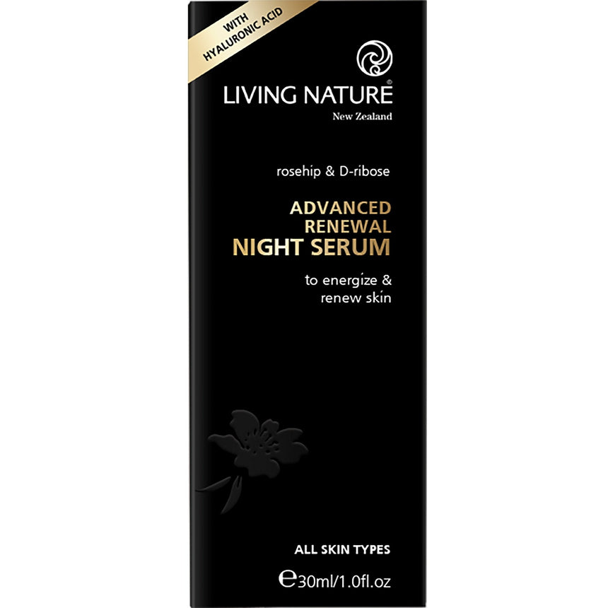 Living Nature Advanced Renewal Night Serum - Free with £60 Spend - mypure.co.uk