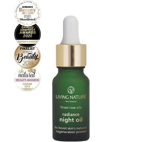Living Nature Radiance Night Oil - Free with £60 Spend - mypure.co.uk