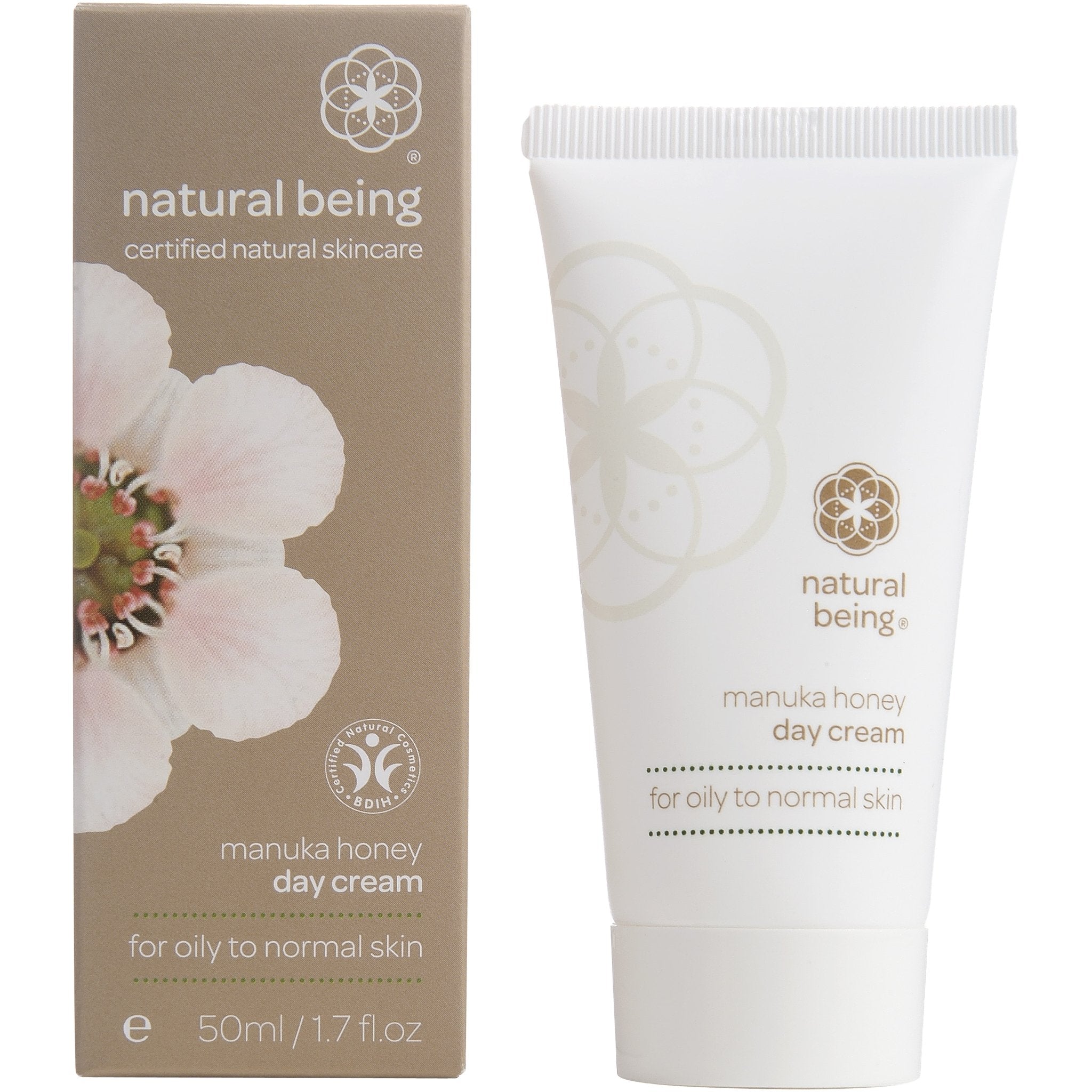 Manuka Honey Day Cream - Oily to Normal - mypure.co.uk