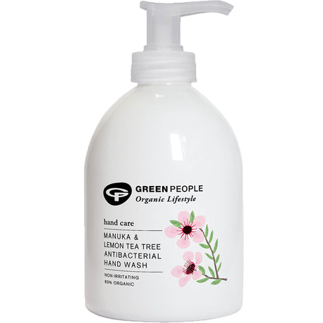 Manuka & Lemon Tea Tree Antibacterial Hand Wash - mypure.co.uk