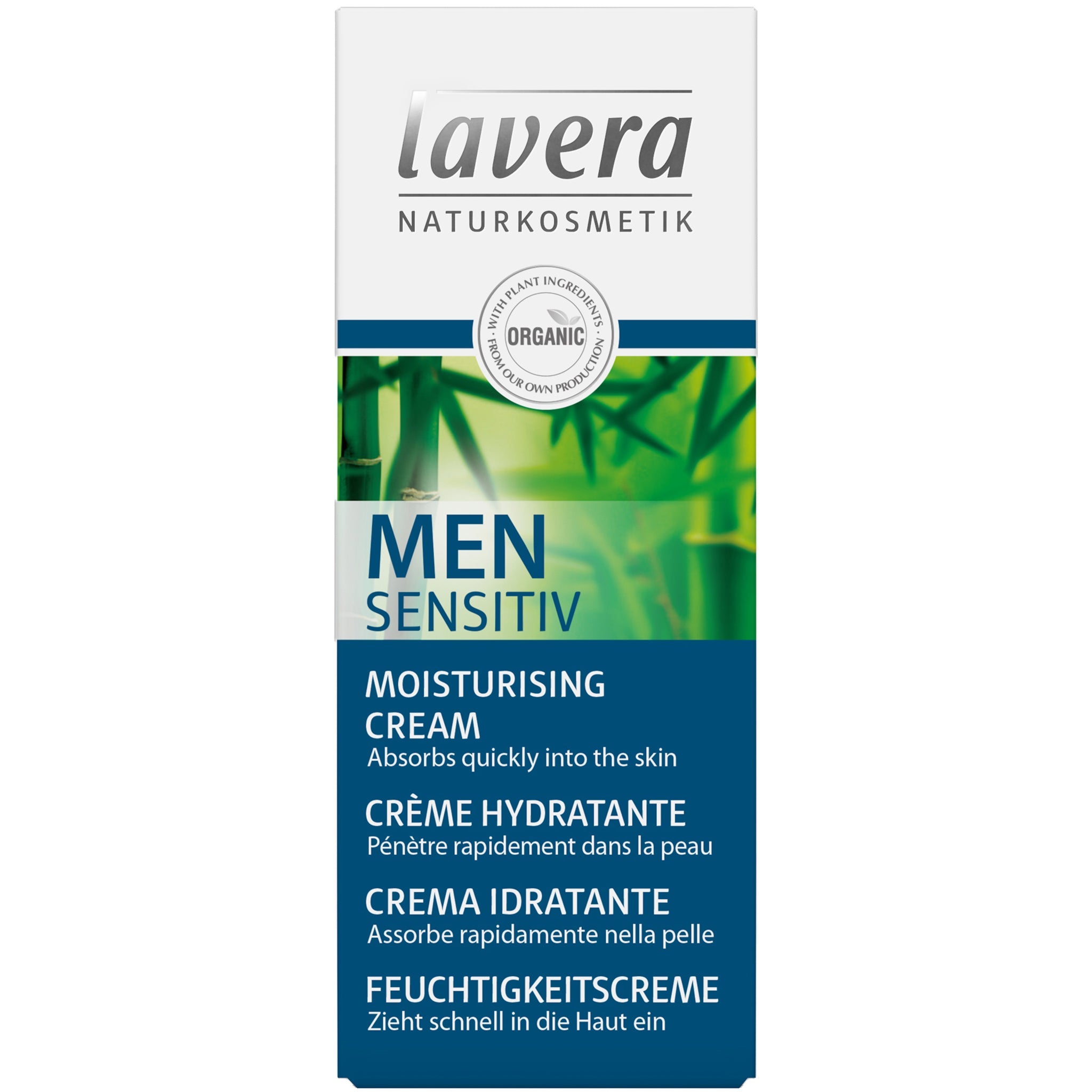 MEN SENSITIVE - Organic Moisturising Face Cream - mypure.co.uk