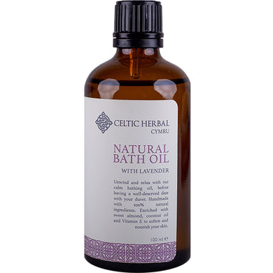 Natural Bath Oil - Lavender - mypure.co.uk