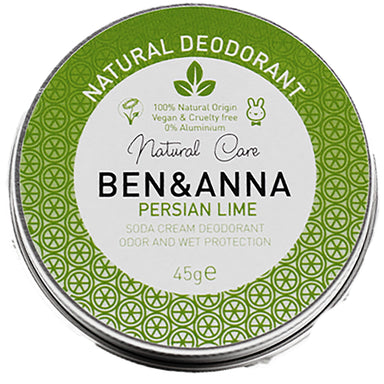Natural Deodorant - Persian Lime (Tin) - mypure.co.uk