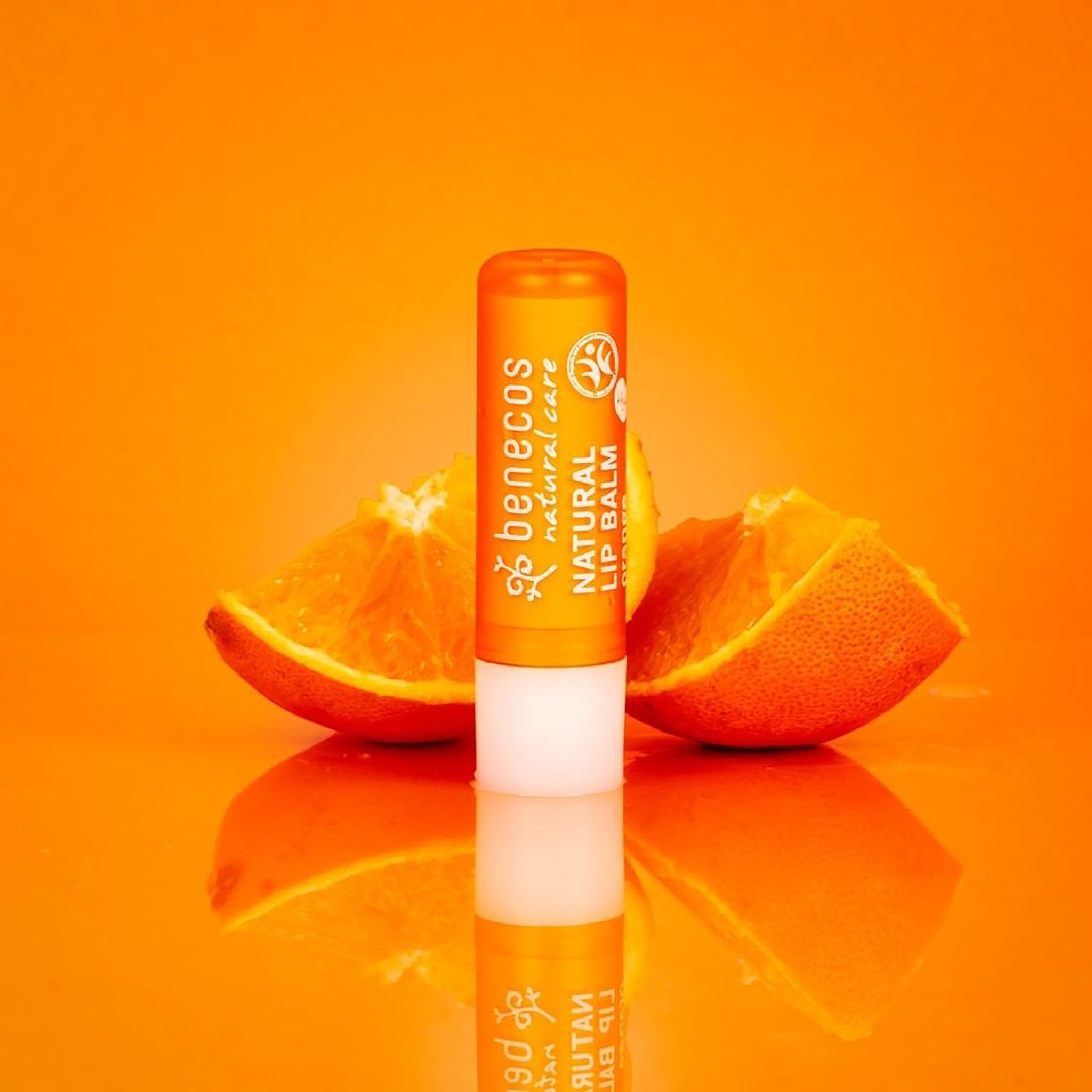 Natural Lip Balm - Orange - mypure.co.uk