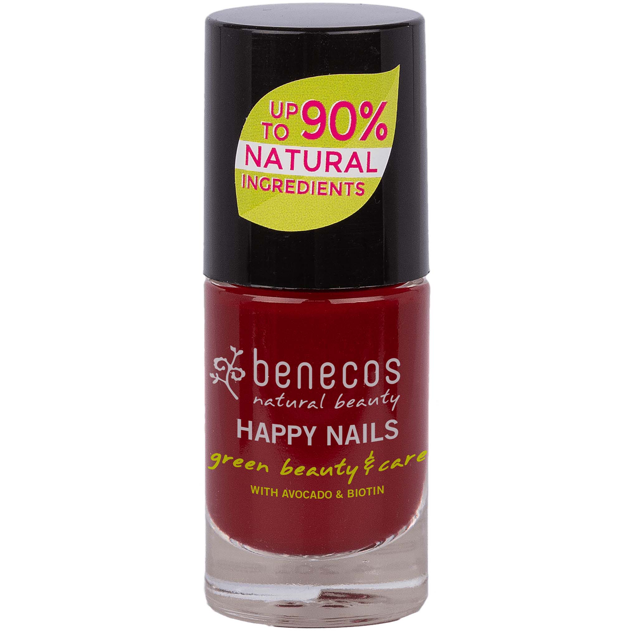 Natural Nail Polish - Cherry Red - UK DELIVERY ONLY - mypure.co.uk